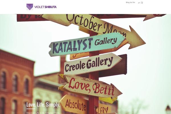 Lucidpress theme site design template sample