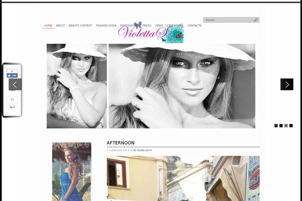 Photomag theme site design template sample