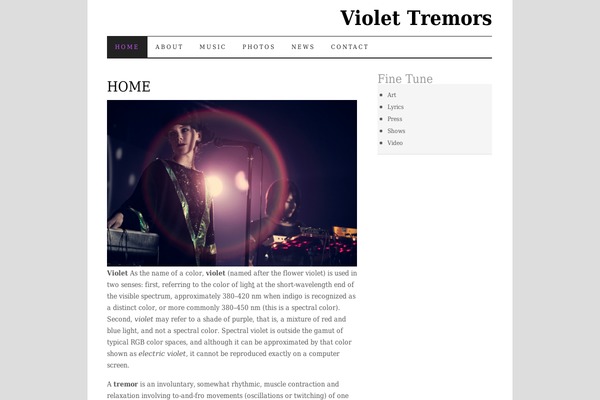 Pilcrow theme site design template sample