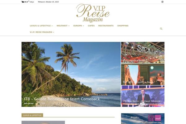 vip-reisemagazin.de site used Newspaper8