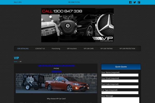 Site using Facebook Simple Like plugin