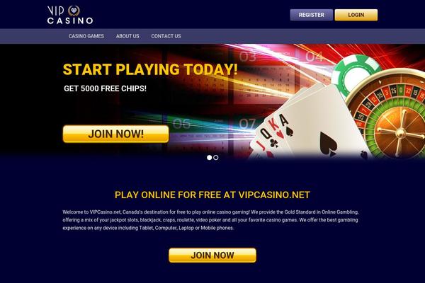 vipcasino.net site used Vipcasino