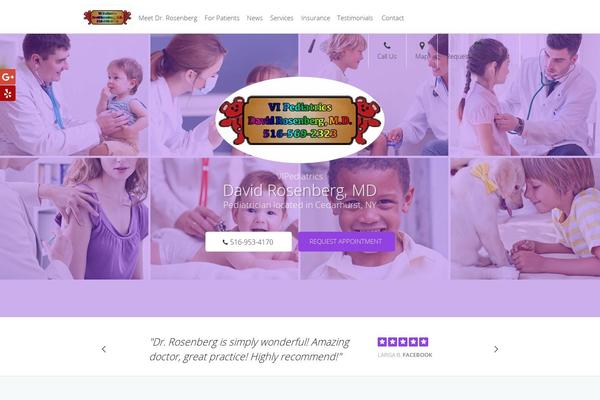 Interface theme site design template sample