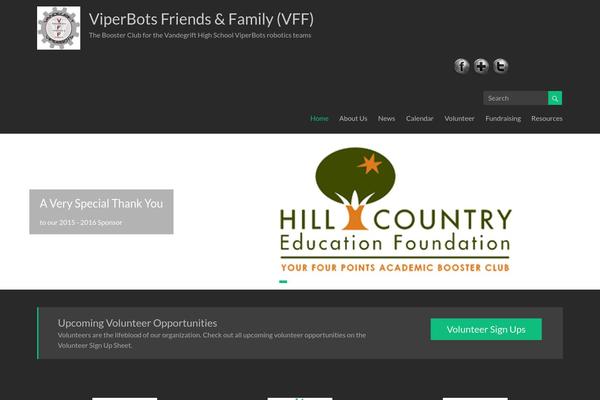 Spacious theme site design template sample