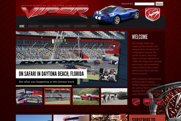 Big Easy theme site design template sample