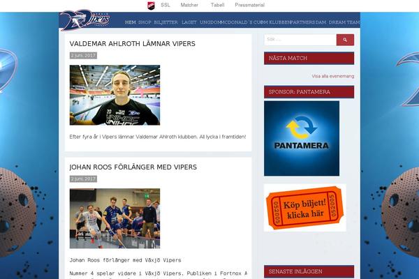 Rookie theme site design template sample