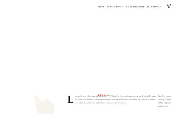 Alloggio theme site design template sample