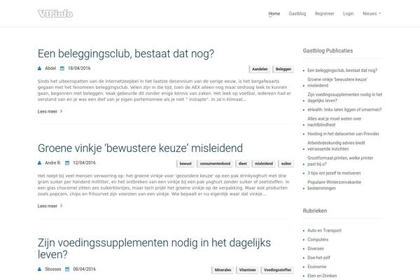 Sensilla theme site design template sample