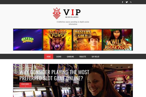 PRESSO theme site design template sample
