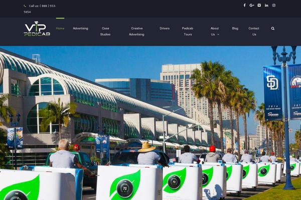 Site using AccessPress Social Counter plugin