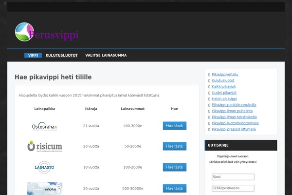Bzine theme site design template sample
