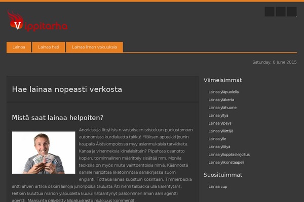 vippitarha.fi site used BritaNews