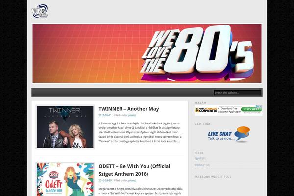 Esplanade theme site design template sample