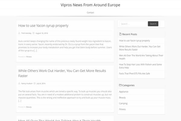 Base WP theme site design template sample