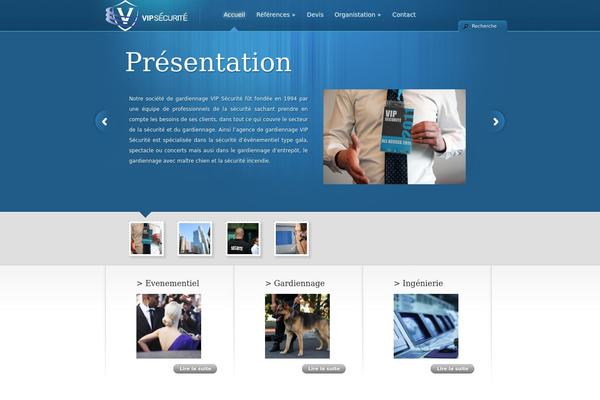 TheCorporation theme site design template sample