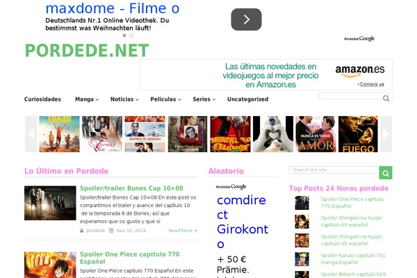 Frontpage theme site design template sample