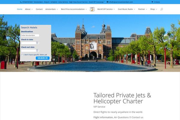 Site using Jamie Social Icons plugin