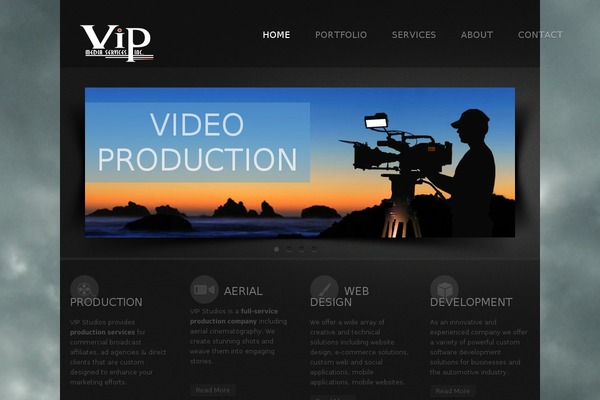 Cadenza theme site design template sample