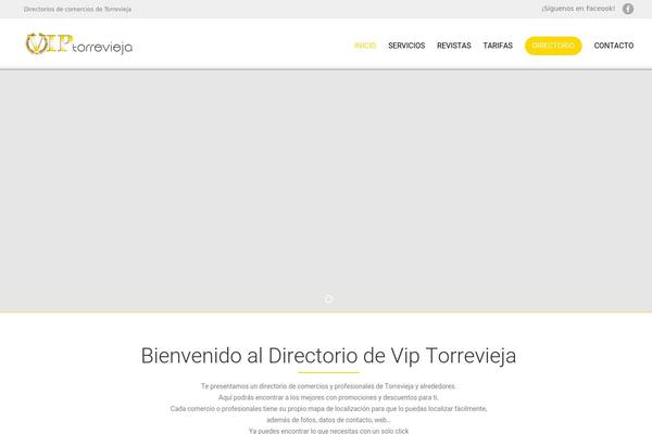 Directory2 theme site design template sample