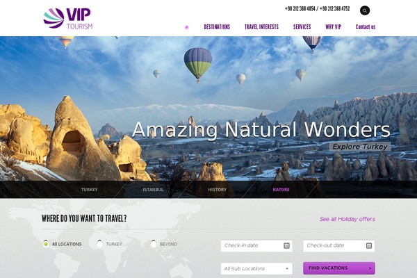 Voyage Parent theme site design template sample