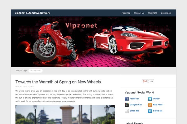Site using Animated Twitter Bird plugin