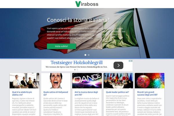 PinThis theme site design template sample