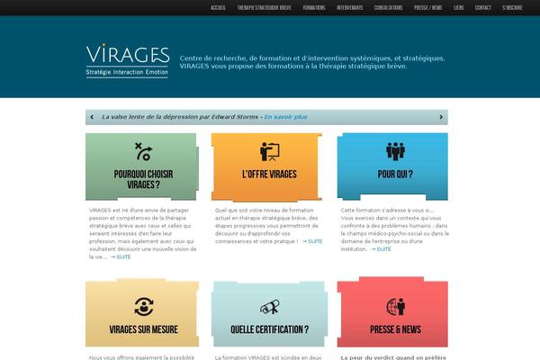 virages-formations.com site used Virages