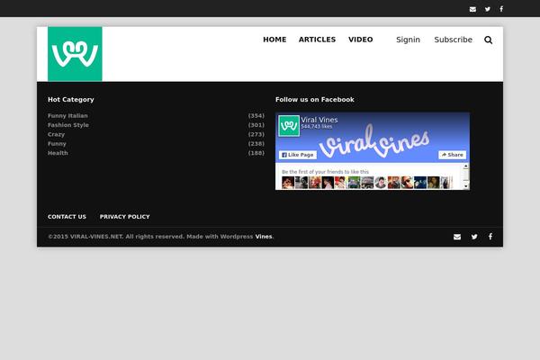 Site using WP Report Post plugin