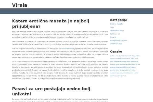 Hakeem theme site design template sample