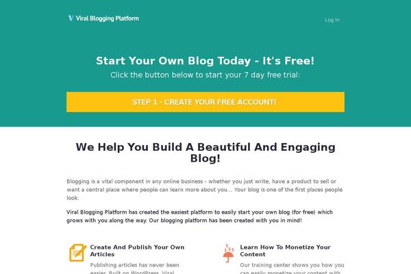 Site using OptimizePressPlusPack plugin