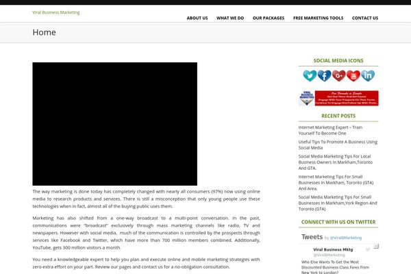 Site using Social Media Widget by Acurax plugin