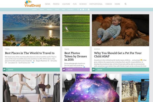 SympaGrid theme site design template sample