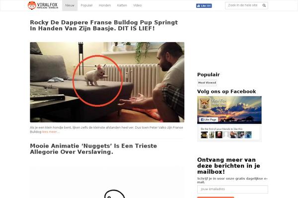 Site using Popular Widget plugin