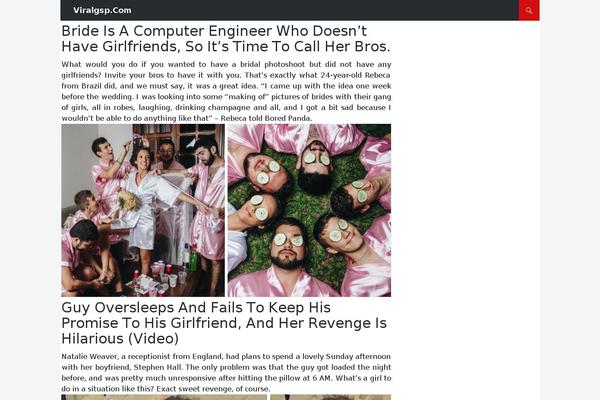 Twentyfourteen Child theme site design template sample