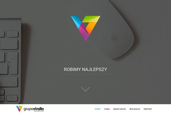 Enfold theme site design template sample