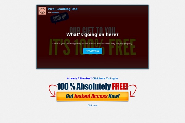Site using InstaBuilder plugin
