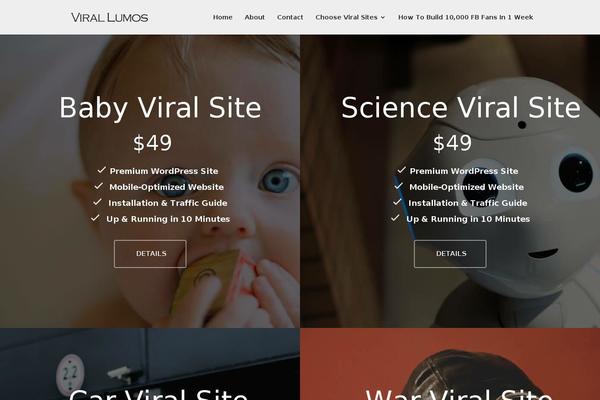 Site using Thrive Leads plugin