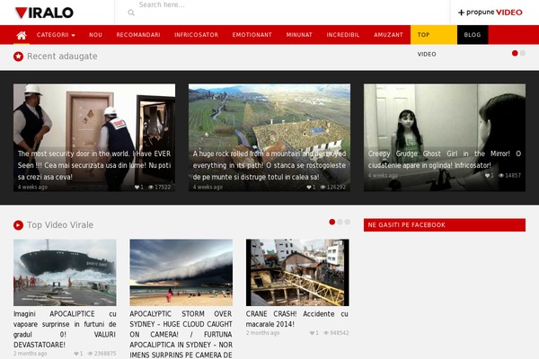 VideoTube theme site design template sample