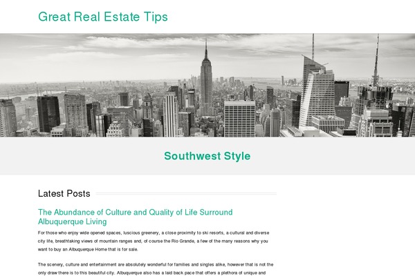 RestImpo theme site design template sample
