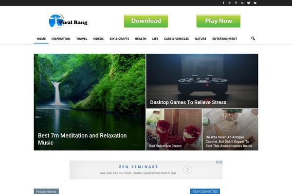 Jannah theme site design template sample