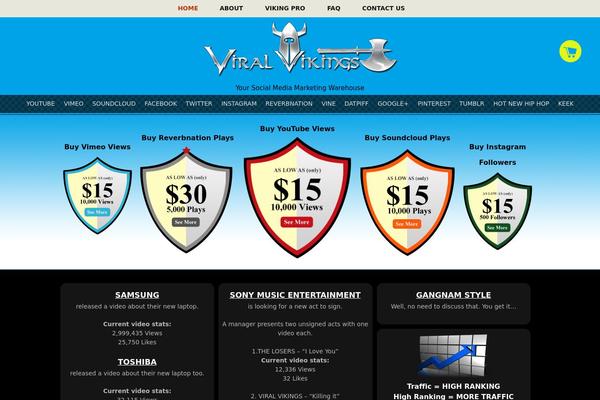 Sunrise theme site design template sample