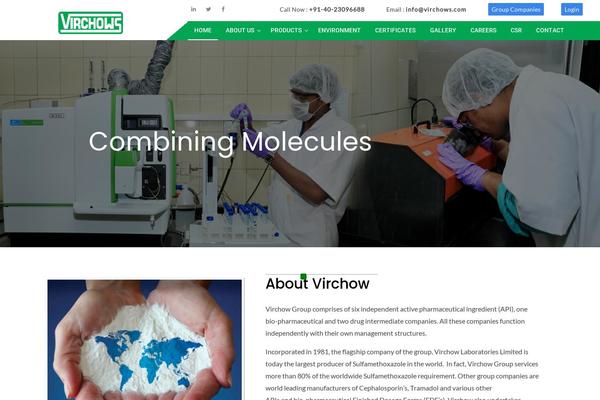 virchows.com site used Surya Chandra Lite