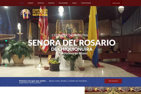 virgendechiquinquira.org site used Dunamis