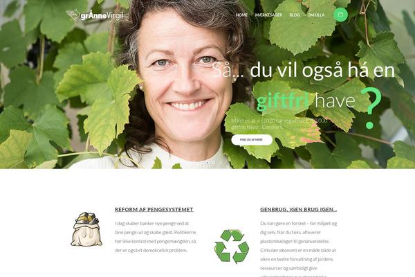 Eco-press theme site design template sample