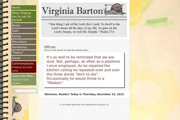virginiabarton.com site used DailyPost