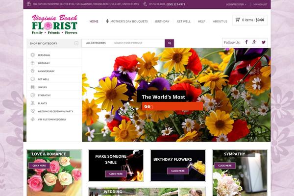 Nielsen theme site design template sample