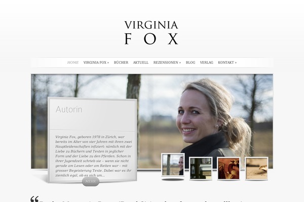Site using Birds Portfolio plugin