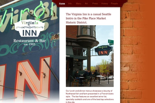 Vi theme site design template sample