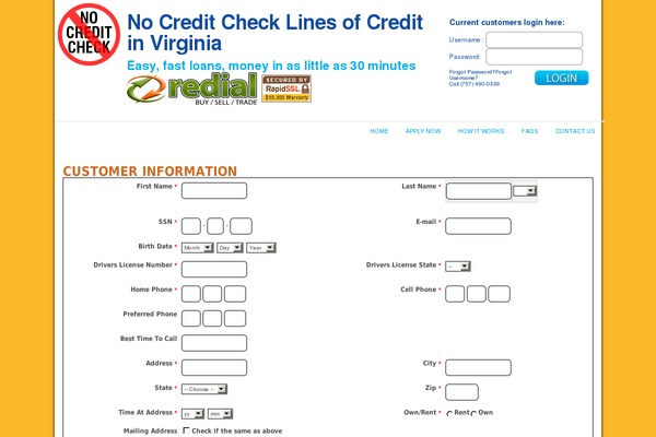 virginianocreditcheckloans.com site used Builderchild-expansion-blue