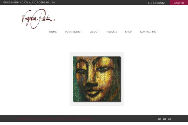 Artday theme site design template sample